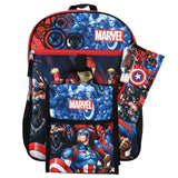 Marvel Avengers 6 Piece Backpack Set