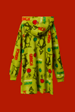 The Grinch : Hooded Blanket (Grinch Green)
