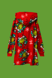 The Grinch : Hooded Blanket (Santa Grinch)