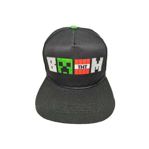 Minecraft Boom, Creeper, TNT Kids Snapback Hat