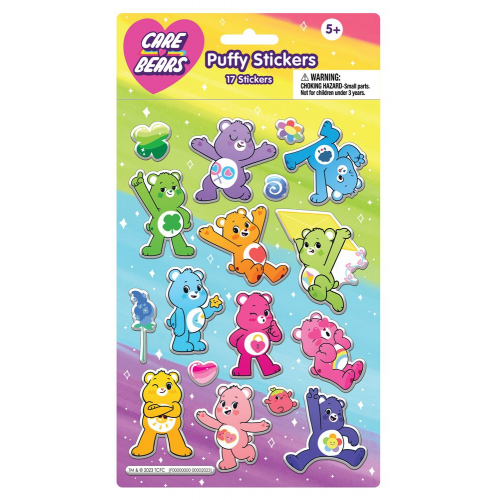 CARE BEARS - PUFFY STICKERS