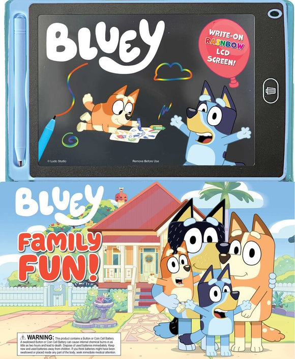 Bluey: Family Fun! With Rainbow LCD Screen