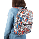 NINTENDO - SUPERMARIO - Mario Color Pop Backpack