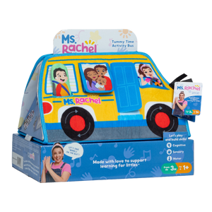 (PRE-ORDER) Ms. Rachel Tummy Time Activity Bus [ALL PRE-ORDERS ARE FINAL]
