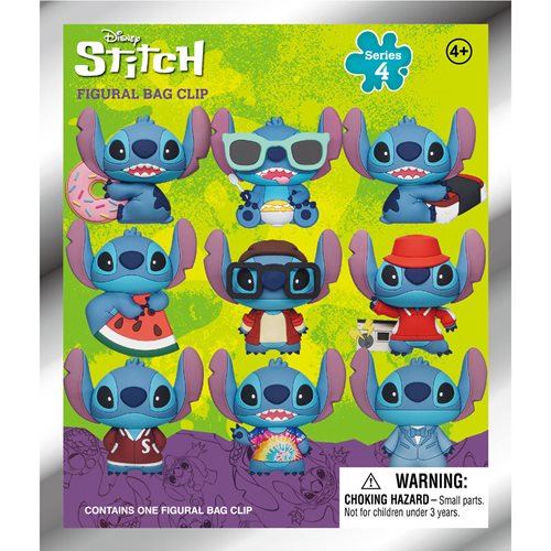 Lilo & Stitch : Stitch (Series 4) 3D Foam Bag Clip