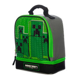 Minecraft Creeper Double Compartment Insulated Lunch Box
