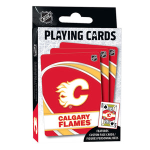 MasterPieces : NHL PLAYING CARDS - CALGARY FLAMES