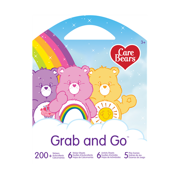 Care Bears Grab & Go Stickers / Activity Sheets With 200+ Stickers