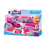 X-Shot Water Fast-Fill Pink Party Hyperload Water Blaster by ZURU