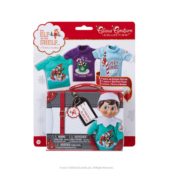 Elf On The Shelf : Claus Couture Collection® Sweet Tees Multipack