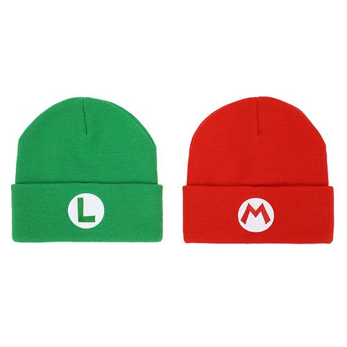 Super Mario Mario/Luigi pack Beanie Hat – Colossal Toys