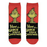 THE GRINCH - Mixed Crew and Ankle 7 Pack Socks