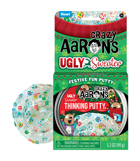 NEW For Winter 2023 - Crazy Aaron's Putty , Ugly Sweater ( 4