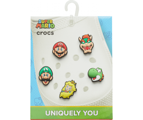Crocs : Limited Edition Super Mario™ 5-Pack Jibbitz™ Charms