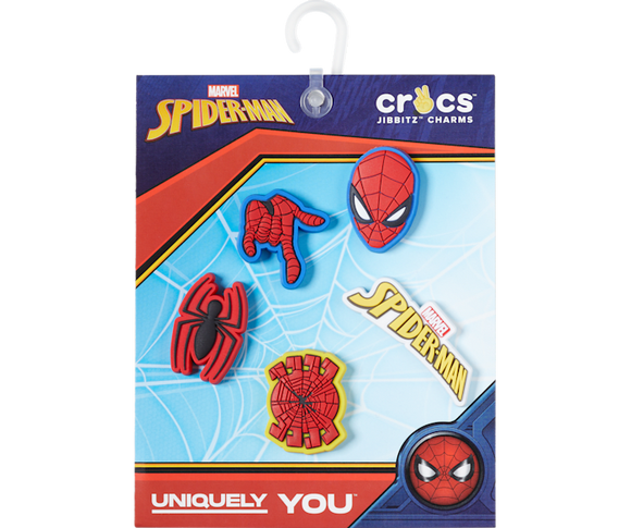 Crocs : Spider-Man 5 Pack Jibbitz™ Charms