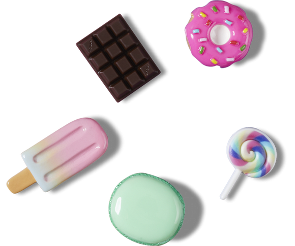 CROCS JIBBITZ : MINI 3D SWEET TREATS 5 PACK