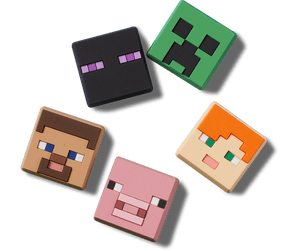 CROCS JIBBITZ : LIMITED EDITION MINECRAFT 5 PACK