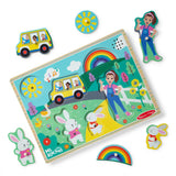 Ms. Rachel - Melissa and Doug : Wooden Song Puzzle
