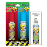 Toxic Waste Slime Licker Rollerball Lip Gloss, Strawberry and Blue Razz, 2 Pack
