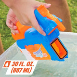 Nerf Super Soaker Flip Fill Water Blaster : Fast Fill, 30 Fluid Ounce Tank - Water Gun