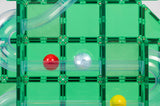 (PRE-ORDER) Connetix : LIMITED EDITION - Christmas Tree Ball Run Pack - 71pc With Glitter Green Tiles & 4 Balls
