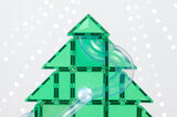 (PRE-ORDER) Connetix : LIMITED EDITION - Christmas Tree Ball Run Pack - 71pc With Glitter Green Tiles & 4 Balls