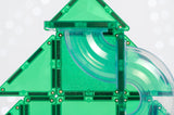 (PRE-ORDER) Connetix : LIMITED EDITION - Christmas Tree Ball Run Pack - 71pc With Glitter Green Tiles & 4 Balls