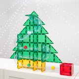 (PRE-ORDER) Connetix : LIMITED EDITION - Christmas Tree Ball Run Pack - 71pc With Glitter Green Tiles & 4 Balls