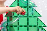 (PRE-ORDER) Connetix : LIMITED EDITION - Christmas Tree Ball Run Pack - 71pc With Glitter Green Tiles & 4 Balls