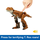Jurassic World Fierce Changer - Transforming Toy, Tyrannosaurus T Rex Dinosaur To Truck, Chase N Roar