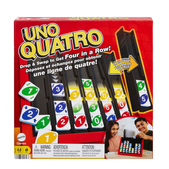 *** NEW FOR SPRING 2023 *** UNO Quatro Game