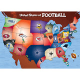 NFL - League Map 500 Piece Puzzle