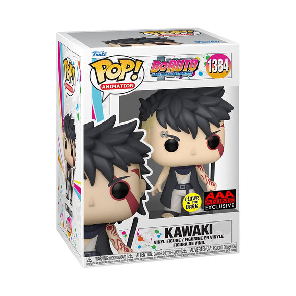 Funko Pop! Animation : Boruto: Naruto Next Generations Kawaki (Glows In The Dark) International AAA ANIME EXCLUSIVE