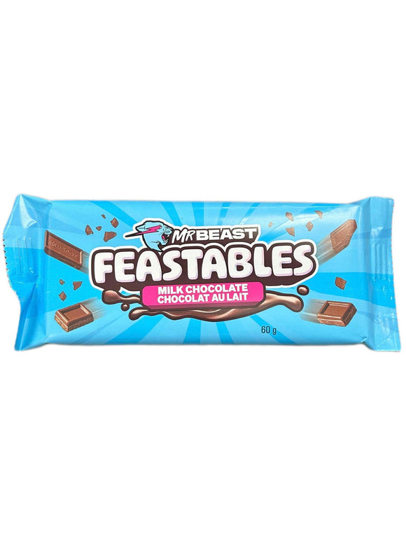 Mr Beast : FEASTABLES - Milk Chocolate - 60g [BB 04/26]