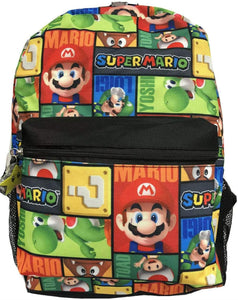 NINTENDO - Super Mario 16in AOP Backpack