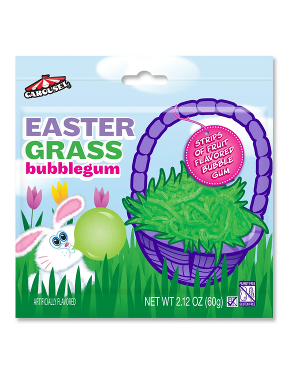 Carousel : Easter Grass Bubblegum 60g [BB-10/25]