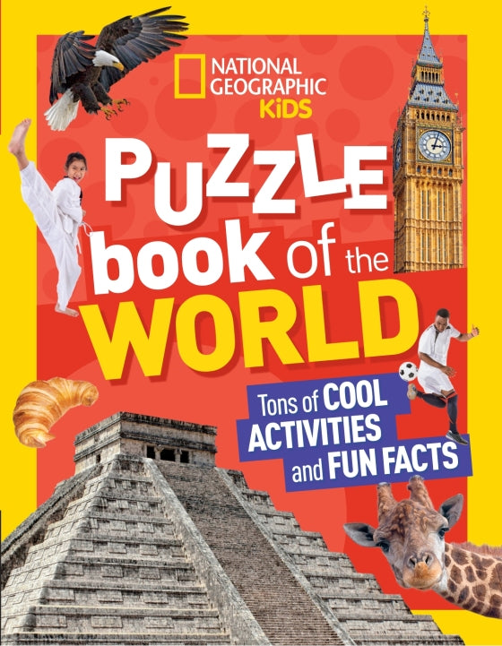 National Geographic Kids Puzzle Book of the World