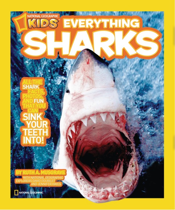 National Geographic Kids Everything Sharks
All the shark facts, photos, and fun that you can sink your teeth into