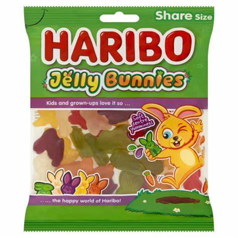 (UK) HARIBO Jelly Bunnies 140g