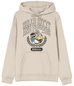 Hello Kitty And Friends By Sanrio Collegiate Hoodie (Adult)