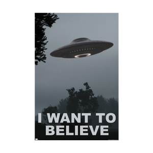 The X-Files : I Want To Believe  Wall Poster - 22" x 34"