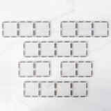 (PRE-ORDER) Connetix : Clear Rectangle Pack 12 pc (ALL PRE-ORDERS ARE A FINAL SALE)
