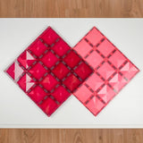 (PRE-ORDER) Connetix : Pastel Pink & Berry Base Plate 2 pc (ALL PRE-ORDERS ARE A FINAL SALE)