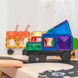 (PRE-ORDER) Connetix Magnetic Tiles : Rainbow Transport Pack 50 pc