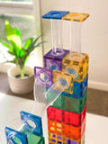 (PRE-ORDER) Connetix Magnetic Tiles : Rainbow Ball Run Pack 92 pc