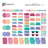 (PRE-ORDER) Connetix : Pastel Mega Pack 202 pc