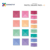 (PRE-ORDER) Connetix : Pastel Square Pack 40 pc
