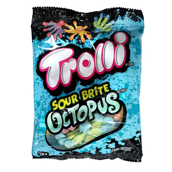 Trolli : Sour Brite Octopus - 120 g