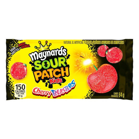 Maynards : Sour Patch Kids Cherry Blasters Gummies - 64 g