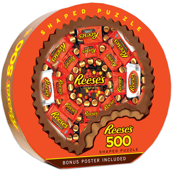 Hershey's Reese's - 500 Piece Shaped Puzzle